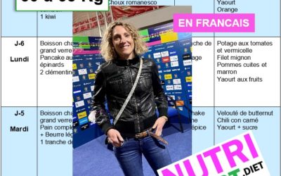 Diététique sportive à Lyon et Auvergne, Rhône-Alpes