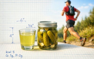 Crampes musculaires chez le sportif : le jus de cornichon, vraiment une solution ?