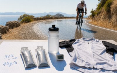 Cyclisme par forte chaleur : adapter ton alimentation avant l’été